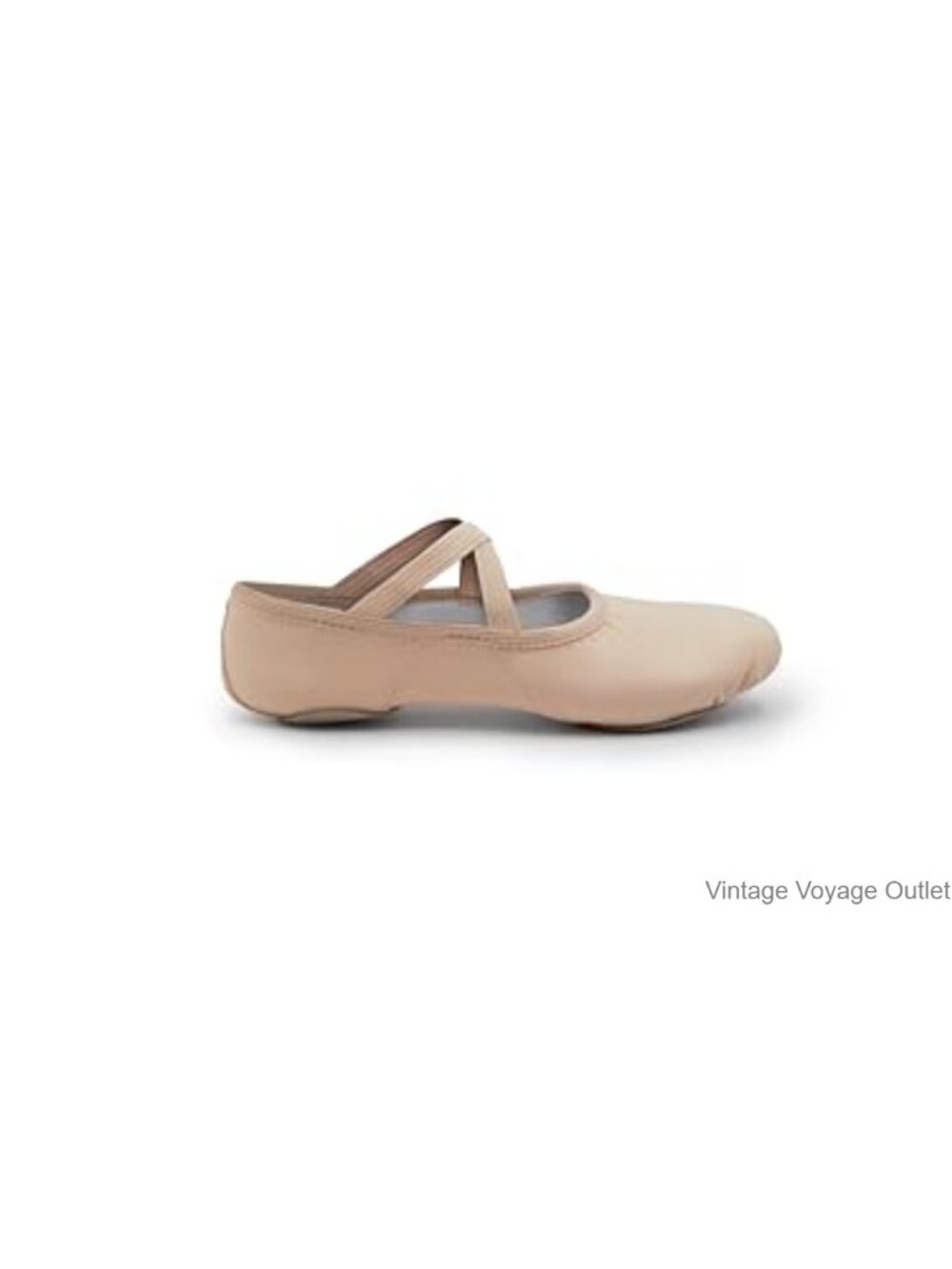 Capezio Leather Juliet Ballet Shoes Split Sole Dance Flats